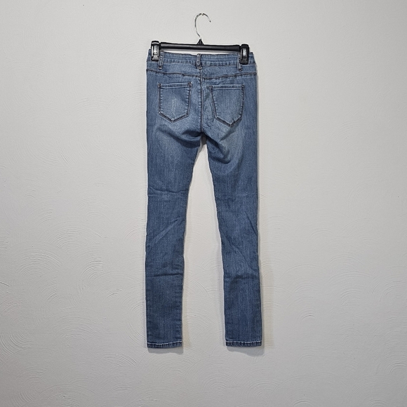 Denim 4 Us Destroyed Skinny Jeans - Picture 2 of 4